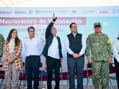 Alfonso Durazo inaugura Macrocentro de Vacunación