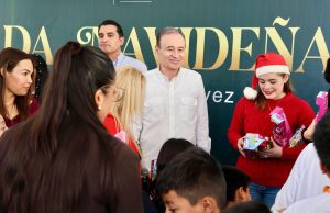 Operativo Navideño llega a los 72 municipios de Sonora El operativo navideño se realizó en coordinación con el Sistema DIF Sonora, encargado de distribuir paquetes alimentarios, cobertores, tenis, dulces y juguetes.