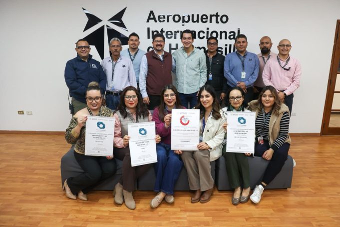 Sectur reconoció el trabajo del Aeropuerto de Hermosillo