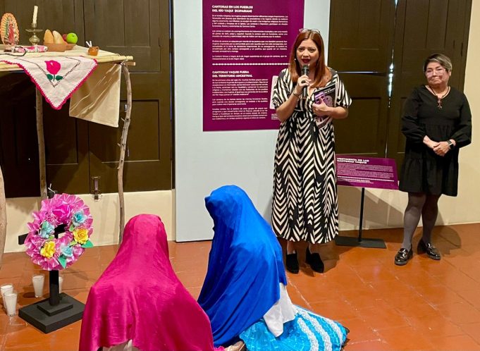 El Museo Regional de Sonora abrió sus puertas a la exposición “Entre canto, sangre y tierra”.