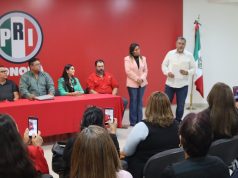 PRI Hermosillo renueva dirigencia con planilla única El PRI Hermosillo renueva sus filas con nuevos dirigentes.