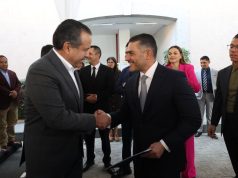 Toño Astiazarán refuerza coordinación en seguridad con Omar García Harfuch El alcalde de Hermosillo, Antonio “Toño” Astiazarán Gutiérrez, participó en la Primera Asamblea Ordinaria de la Conferencia Nacional de Seguridad Municipal 2025.
