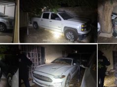 Asegura Gobierno de Sonora 24 vehículos en operativo fronterizo El operativo de recuperación de vehículos se realizó en Agua Prieta.