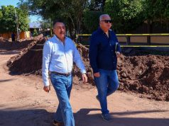 Javier Lamarque supervisa obras que transforman Cajeme