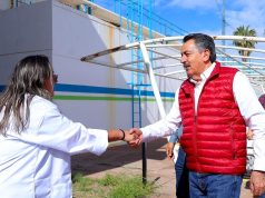 Javier Lamarque supervisa plantas potabilizadoras en Cajeme El alcalde Javier Lamarque recorrió las plantas potabilizadoras 3 y 4 del OOMAPASC de Cajeme.