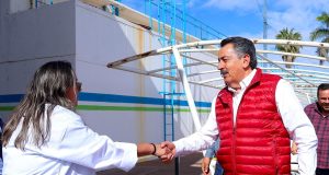 Javier Lamarque supervisa plantas potabilizadoras en Cajeme El alcalde Javier Lamarque recorrió las plantas potabilizadoras 3 y 4 del OOMAPASC de Cajeme.