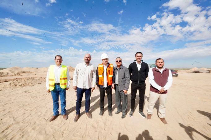 El gobernador de Sonora, Alfonso Durazo Montaño, encabezó una gira de trabajo en Puerto Peñasco,