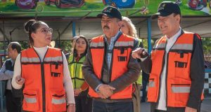 Alfonso Durazo supervisa obras relevantes en Cajeme Durazo aseguró que las obras de la Laguna del Náinari quedarán concluidas antes de terminar su administración, reafirmando su visión de un gobierno cercano