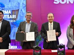 Durazo firma acuerdos estratégicos para el desarrollo tecnológico El gobernador Alfonso Durazo Montaño firmó tres acuerdos clave para fortalecer el desarrollo económico y tecnológico de Sonora.