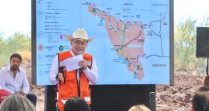 Impulsa Alfonso Durazo modelo de libramientos en Sonora El gobernador Alfonso Durazo Montaño puso en marcha un modelo de infraestructura de libramientos concesionados.