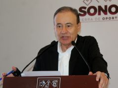 Informa Alfonso Durazo construcción de planteles educativos Alfonso Durazo Montaño anunció una inversión de 328.5 millones de pesos, gestionada por la presidenta Claudia Sheinbaum, para ampliar y construir planteles de educación.